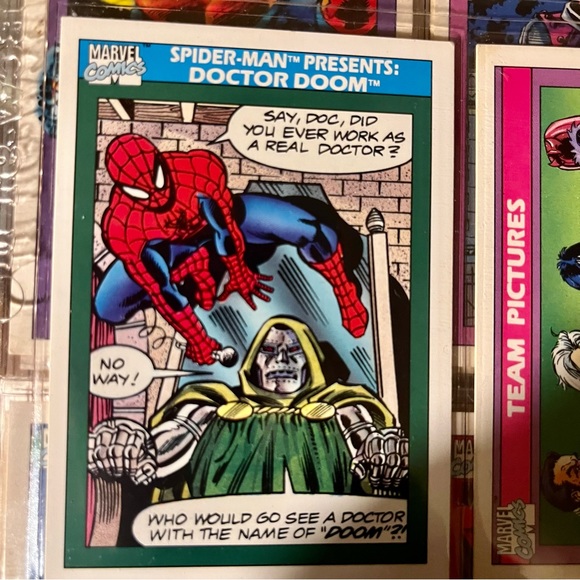 1990 Marvel Universe Comic Trading Cards - Picture 7 of 14